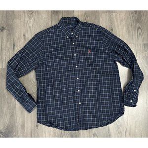 Polo Ralph Lauren Button Down Shirt Mens XL Plaid